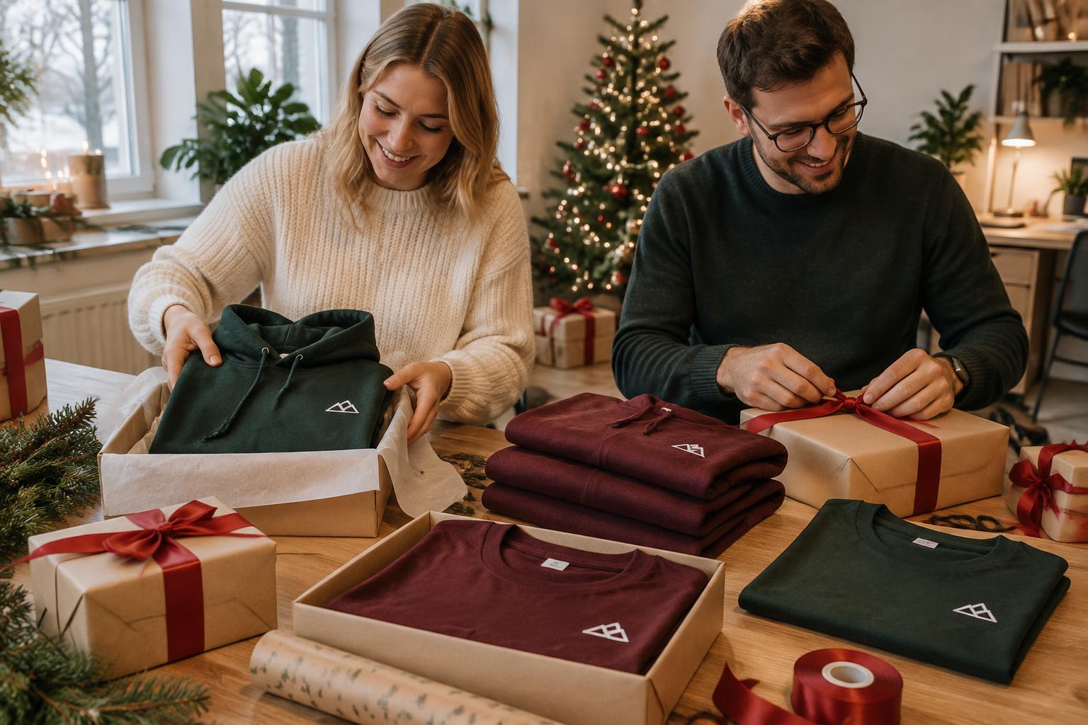 Profilkläder som julklapp: Planera i oktober för bästa resultat